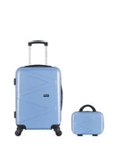 Lot de 2 Valises Rigides Cabine et Vanity AMAZONE
