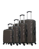 Set de 4 Valises Rigide DANUBE-M