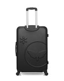 Lot de 4 Valises Rigides Grand Format, Taille Moyenne, Cabine XXS et Vanity ELEONOR