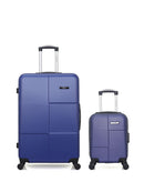 Lot de 2 Valises Rigides Grand Format et Cabine XXS MIAMI