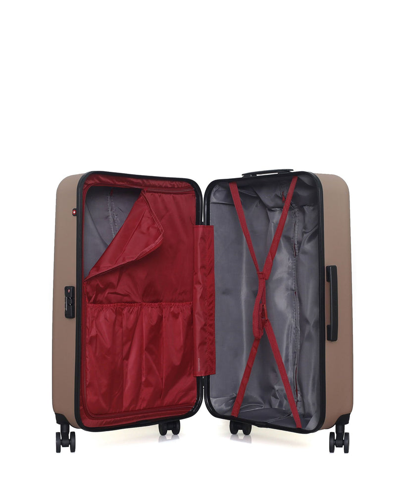 Lot de 2 Valises Rigides Grand Format et Cabine XXS RUTI