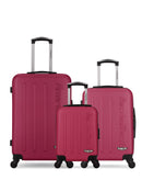 Lot de 3 - Valise weekend , valise cabine et valise cabine XXS BRONX