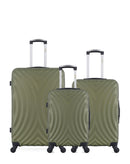 Lot de 3 valises Grand format, weekend et cabine LAGOS