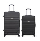 Lot de 2 - Valise grand format et valise weekend MEMPHIS