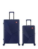 Lot de 2 Valises Rigides Grand Format et Cabine FRIBOURG