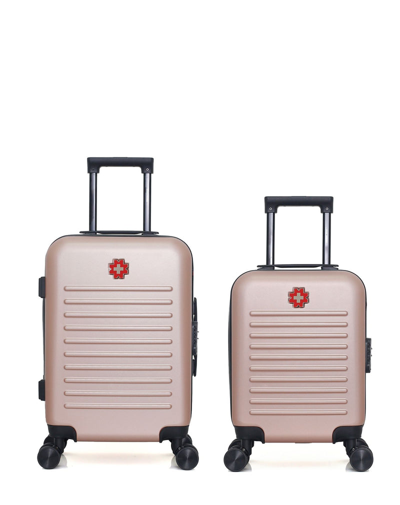 Lot de 2 Valises Rigides Cabine et Cabine XXS WIL