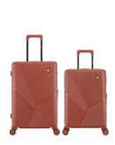 Lot de 2 Valises Rigides Taille Moyenne et Cabine FRIBOURG
