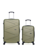 Lot de 2 Valises Rigides Grand Format et Cabine AMAZONE