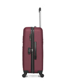 Lot de 2 Valise Taille Moyenne et Vanity Rigide ELEONOR