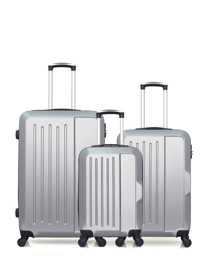 HERO - LOT DE 3 - Valises grand format, weekend et cabine VESUVIO