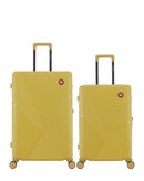 Lot de 2 Valises Rigides Grand Format et Taille Moyenne FRIBOURG