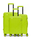 Lot de 3 Valises Rigides Grand Format, Taille Moyenne et Cabine HYDRA