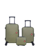 Lot de 3 Valises Rigides Cabine, Cabine XXS et Vanity SPIEZ