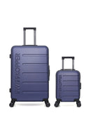 Lot de 2 Valises Rigides Grand Format et Cabine XXS AIGLE