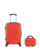 Lot de 2 Valises Rigides Cabine et Vanity AMAZONE