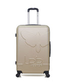 Lot de 2 valises rigides grand format et moyenne NORINE-A