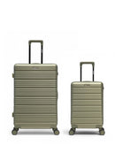 Lot de 2 Valises Rigides Grand Format et Cabine LUGANO