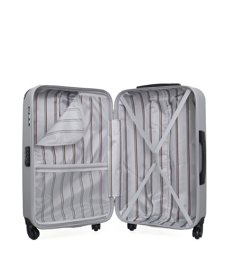 Lot de 2 Valises Rigides Taille Moyenne et Cabine PORTER