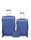 Lot de 3 Valises Rigides Grand Format, Taille Moyenne et Vanity LIMA