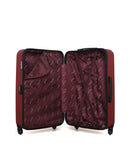 Lot de 2 - Valise grand format et valise weekend CHELSEA