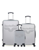 LOT DE 3 - Valises grand format, weekend et cabine XXS CHELSEA
