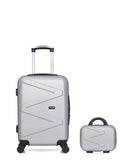 Lot de 2 Valises Rigides Cabine et Vanity AMAZONE