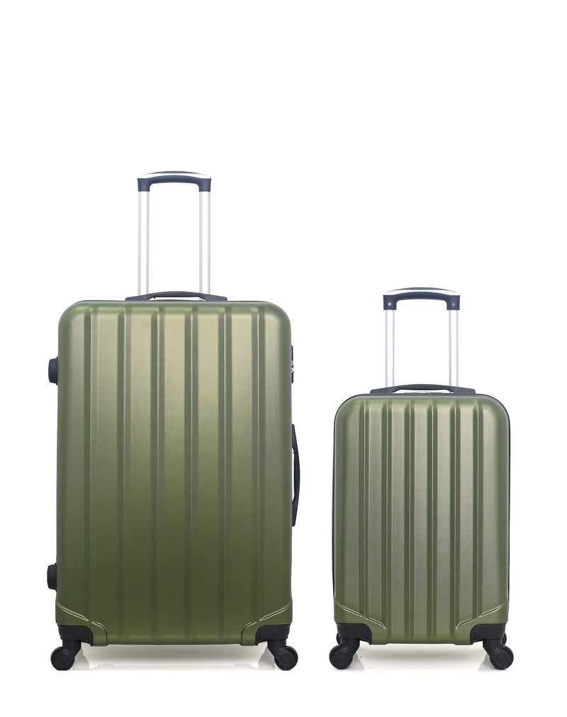 Lot de 2 Valises Rigides Grand Format et Cabine HIMALAYA