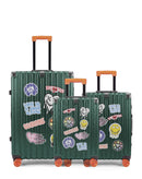 Lot de 3 Valises Rigides Grand Format, Cabine et Cabine XS LUGERS