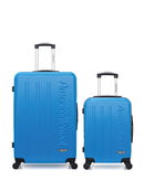 Lot de 2 Valises Rigides Grand Format et Cabine BRONX
