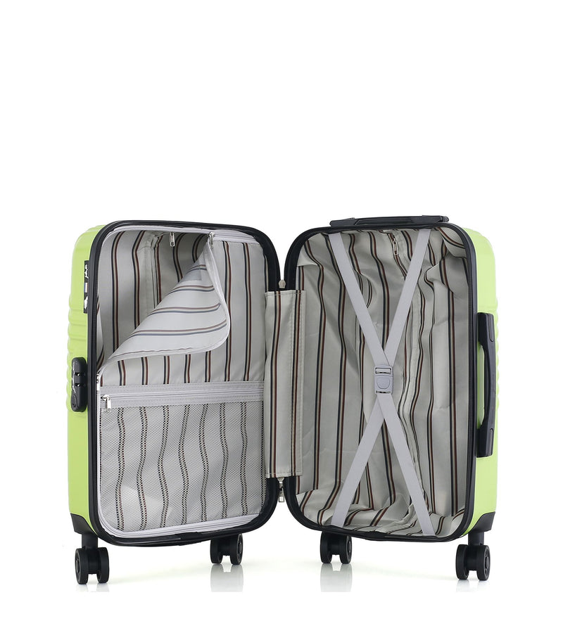 Lot de 2 Valises Rigides Cabine et Vanity PETER