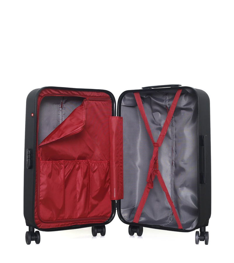 Lot de 4 Valises weekend, valise cabine, valise cabine XXS et vanity RUTI