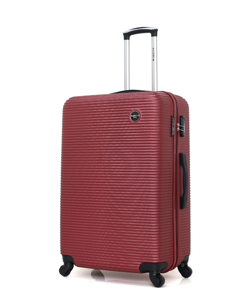 Lot de 2 Valise grand format et valise weekend LONDON