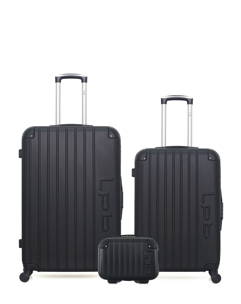 LPB LUGGAGE - LOT DE 3 - Valises grand format, weekend et vanity HAMBOURG