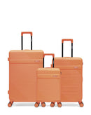 Lot de 3 Valises Rigides Grand Format, Taille Moyenne et Cabine XS WOHLEN