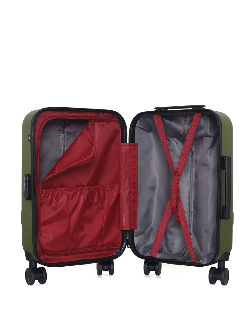 Lot de 2 Valises Rigides Cabine et Vanity USTER