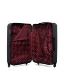 Lot de 3 Valises Rigides Grand Format, Taille Moyenne et Cabine QUEENS