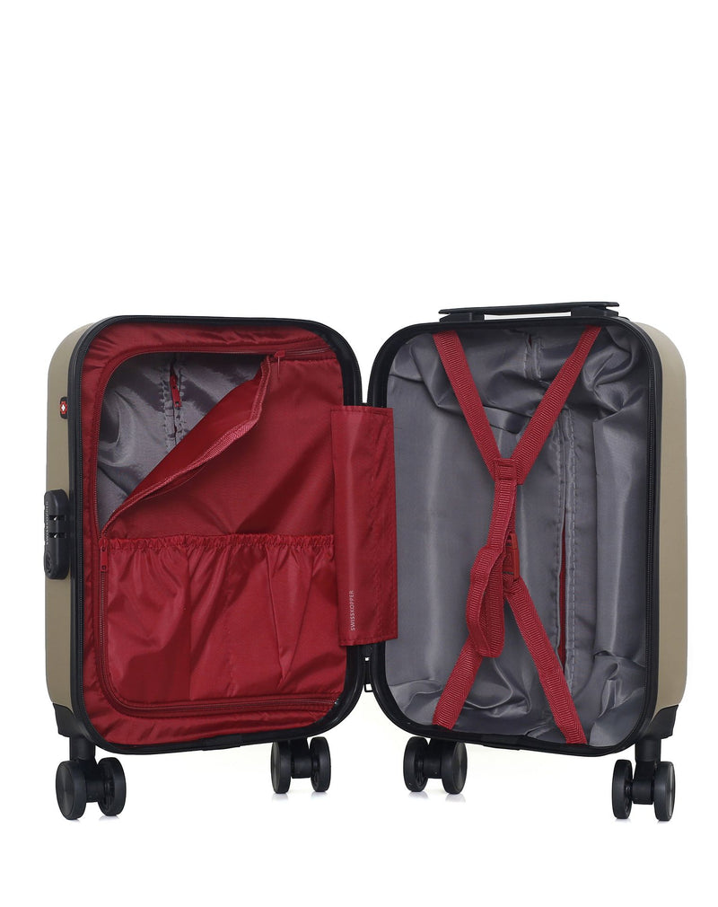 Lot de 2 Valises Rigides Cabine et Vanity RUTI