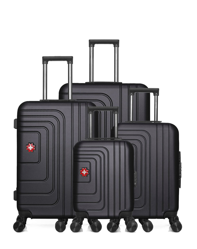 Lot de 4 Valises grand format, valise weekend, valise cabine, valise cabine XXS RUTI