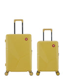 Lot de 2 Valises Rigides Taille Moyenne et Cabine XS FRIBOURG