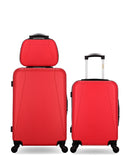 Lot de 3  -  Valise weekend , valise cabine et vanity LANZAROTE