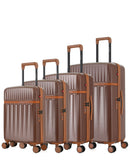 Set de 4 Valises Rigides ZERMATT-O