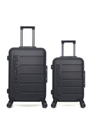 Lot de 2 Valises Rigides Taille Moyenne et Cabine AIGLE