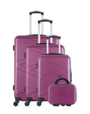 Set de 4 Valises Rigide AMAZONE-C