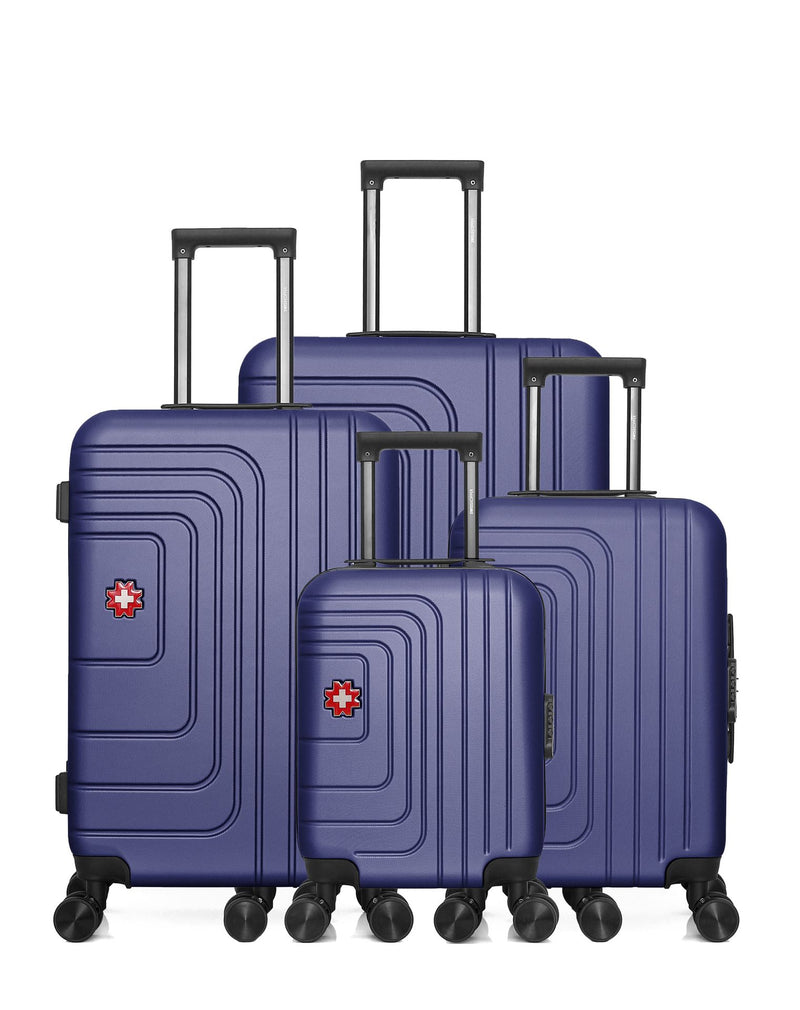 Lot de 4 Valises grand format, valise weekend, valise cabine, valise cabine XXS RUTI