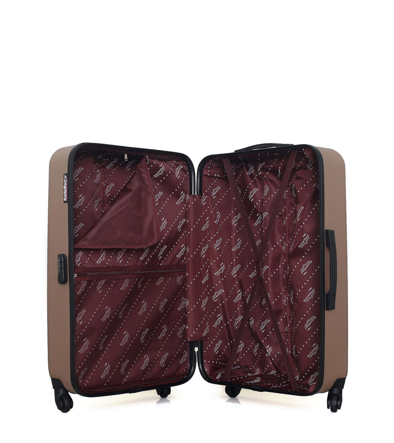 Lot de 2 Valises Rigides Grand Format et Vanity CHELSEA