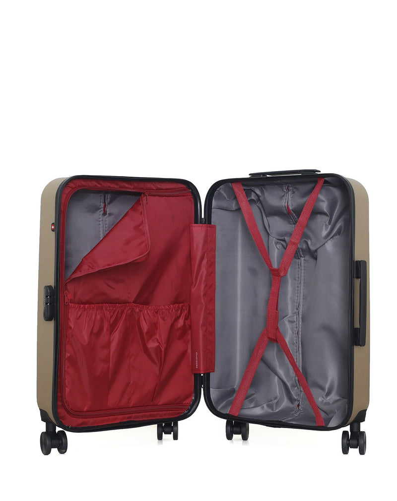 Lot de 2 Valises Rigides Taille Moyenne et Cabine XXS WIL