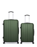 Lot de 2 Valise grand format et valise weekend NAPOLI