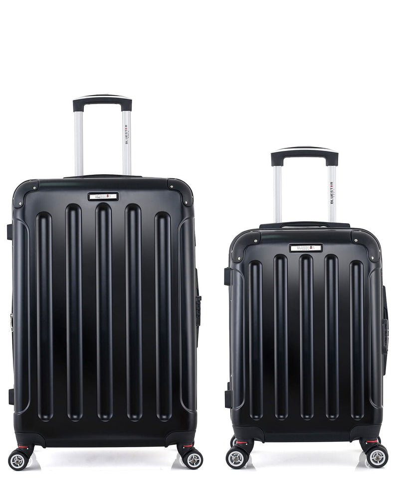 Lot de 2 Valises Rigides Grand Format et Cabine TUNIS