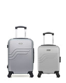 LOT DE 2 - Valise Cabine et Valise Cabine XXS QUEENS