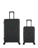 Lot de 2 Valises Rigides Grand Format et Cabine XS ODEON